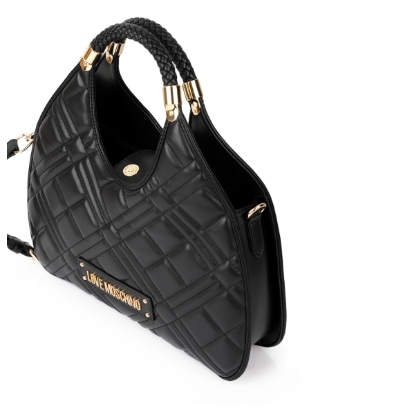 Τσάντα Love Moschino Quilted Handbag 4146 Μαύρο