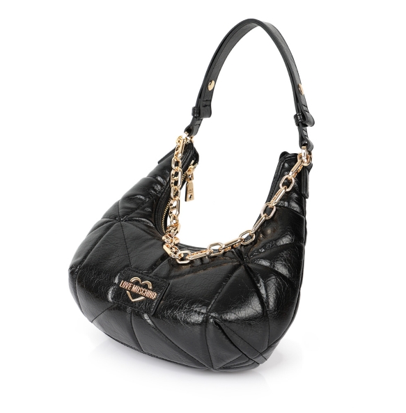 Τσάντα Love Moschino Geometric Quilted 4156 Μαύρο