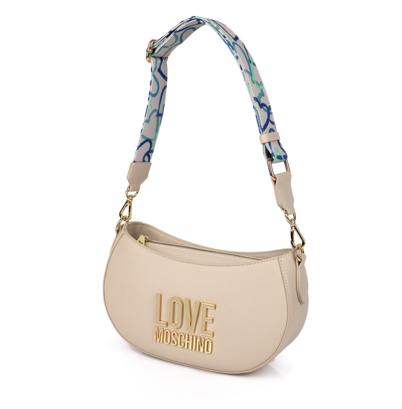 Τσάντα Love Moschino Hobo Bag 4212 Μπεζ