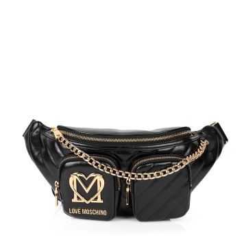 Τσαντάκι Μέσης LOVE MOSCHINO 4323 City Pockets Μαύρο