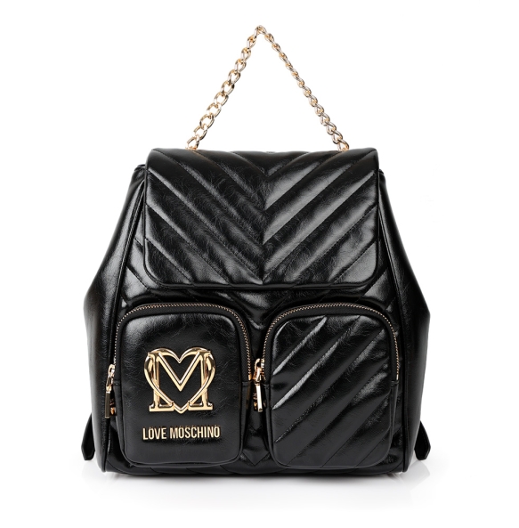 Σακίδιο LOVE MOSCHINO 4325 City Pockets Μαύρο