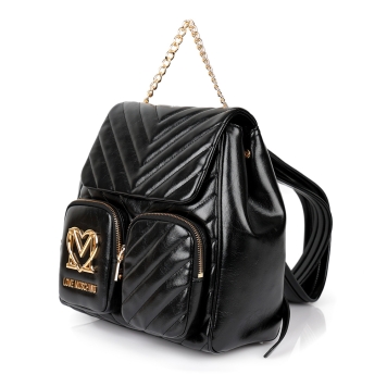 Σακίδιο LOVE MOSCHINO 4325 City Pockets Μαύρο