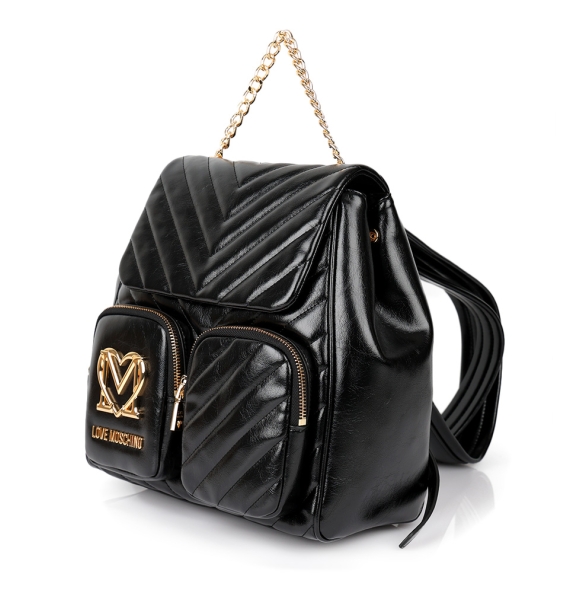 Σακίδιο LOVE MOSCHINO 4325 City Pockets Μαύρο