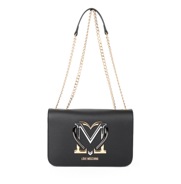 Τσάντα Love Moschino Colourful Heart 4330 Μαύρο