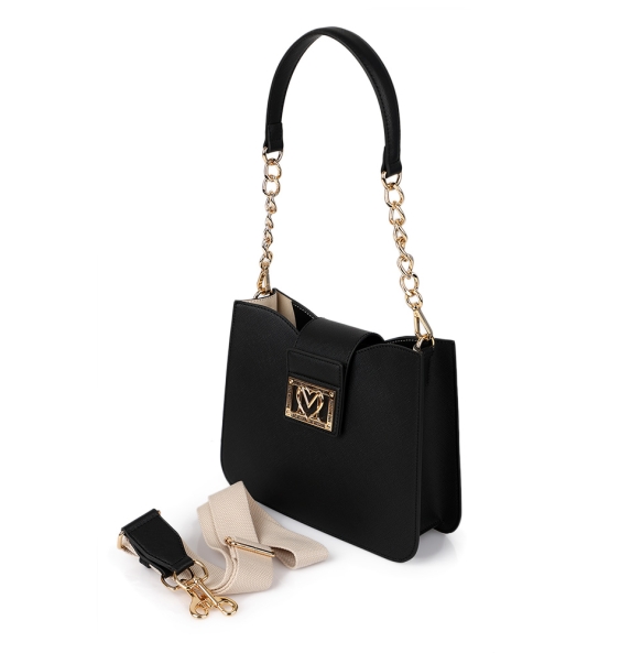 Τσάντα Love Moschino Hobo Bag 4331 Μαύρο