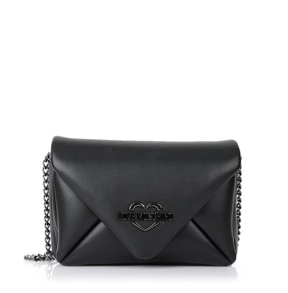 Τσάντα LOVE MOSCHINO 4349 Smart Daily Bag Μαύρο με Gun Metal