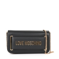 Τσάντα LOVE MOSCHINO 4350 Smart Daily Bag Μαύρο με Χρυσό