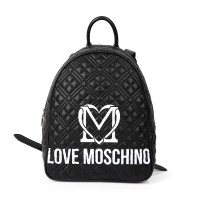 Σακίδιο LOVE MOSCHINO Logo Quilt Backpack 4377 Μαύρο 