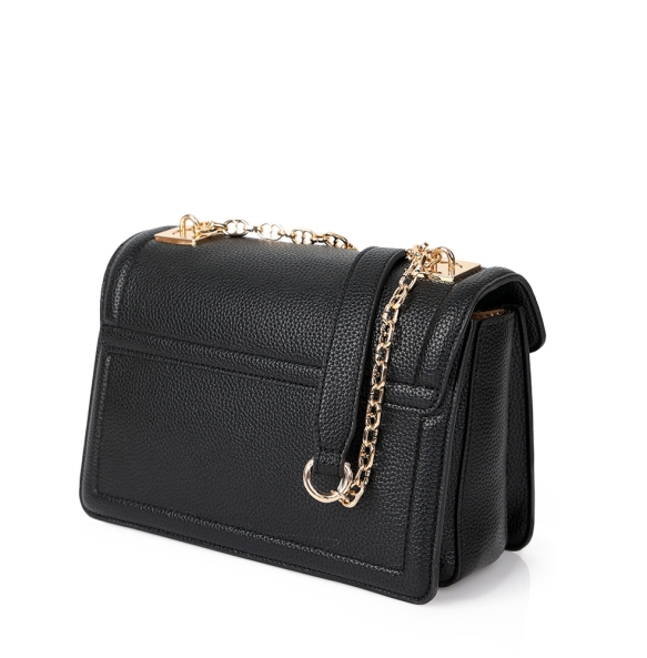 Τσάντα Love Moschino Chain Detail Shoulder Bag 4384 Μαύρο