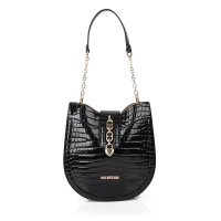 Τσάντα Love Moschino Chain Detail Hobo Bag 4386 Μαύρο