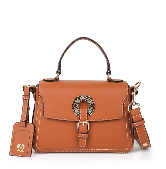 Τσάντα Love Moschino Logo Eyelet 4051 Ταμπά