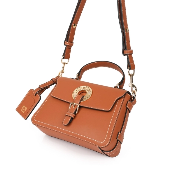 Τσάντα Love Moschino Logo Eyelet 4051 Ταμπά
