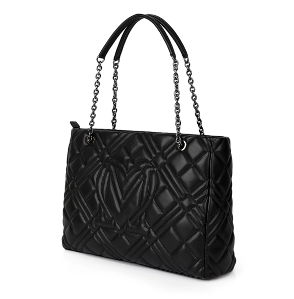 Τσάντα LOVE MOSCHINO 4145 Μαύρο Καπιτονέ
