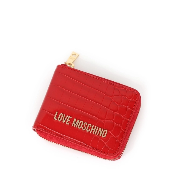 Πορτοφόλι Love Moschino Medium 5639 Κόκκινο Κροκό