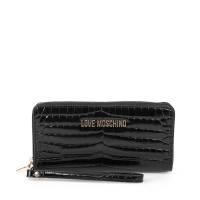 Πορτοφόλι LOVE MOSCHINO Large JC5723PP0LKJ0 Μαύρο Κροκό