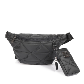 Τσαντάκι μέσης - μπανάνα FRNC 4121 Μαύρο