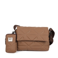 Τσαντά ωμού FRNC 4135 Καφέ