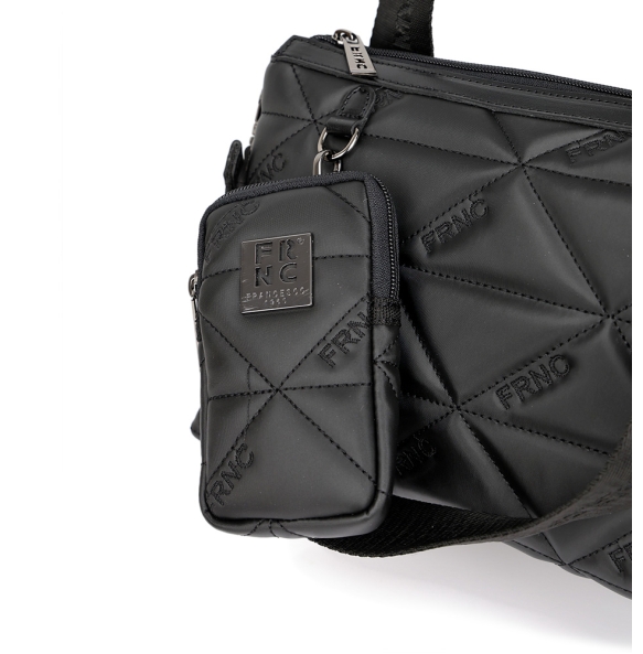 Τσάντα χιαστί FRNC 4146 Μαύρο