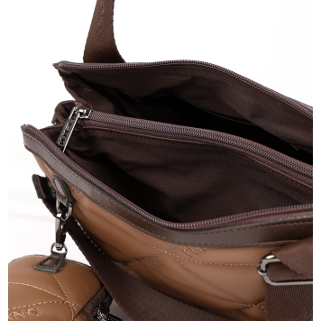 Τσάντα χιαστί FRNC 4146 Καφέ