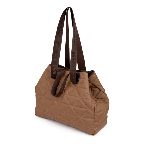 Τσάντα ώμου FRNC 4148W Καφέ