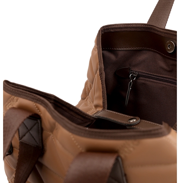 Τσάντα ώμου FRNC 4148W Καφέ