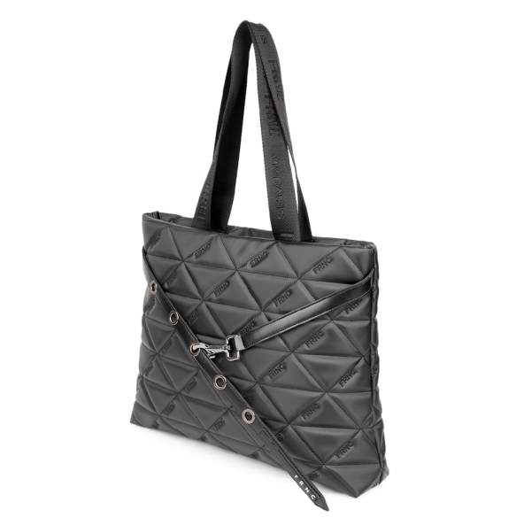 Τσάντα ώμου FRNC 4158 Μαύρο Τσάντα ώμου FRNC 4158 Μαύρο