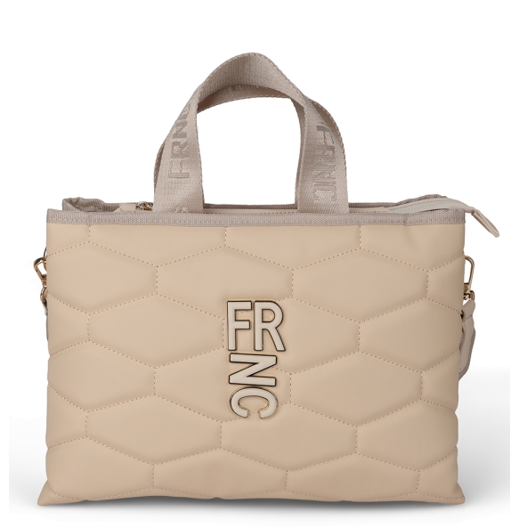 Τσαντά FRNC 4938W Μπεζ Τσαντά FRNC 4938W Μπεζ