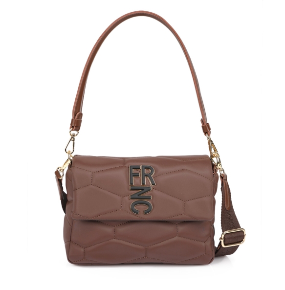 Τσαντά ωμού FRNC 4942 Καφέ Τσαντά ωμού FRNC 4942 Καφέ