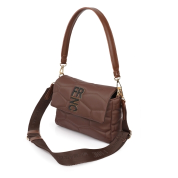 Τσαντά ωμού FRNC 4942 Καφέ