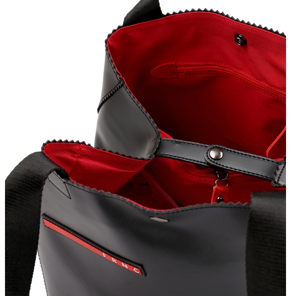 Τσάντα ώμου FRNC 6025 Μαύρο