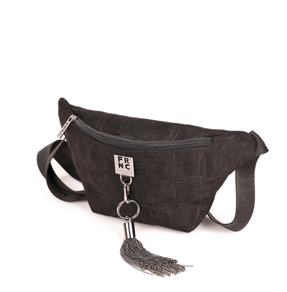 Τσαντάκι μέσης - μπανάνα FRNC 6130 Μαύρο