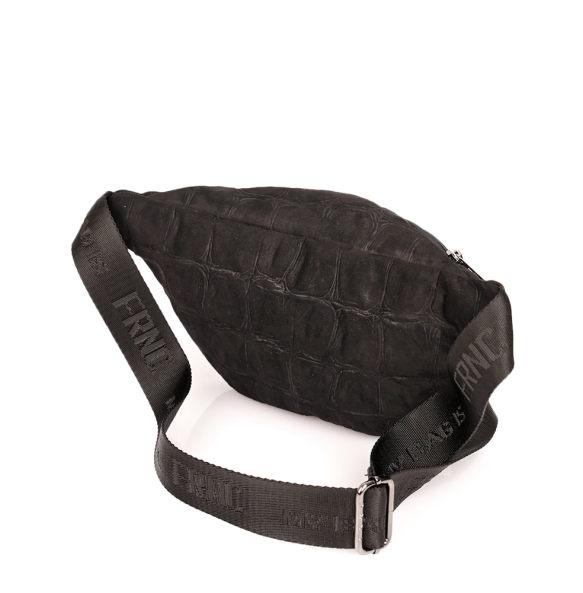 Τσαντάκι μέσης - μπανάνα FRNC 6130 Μαύρο