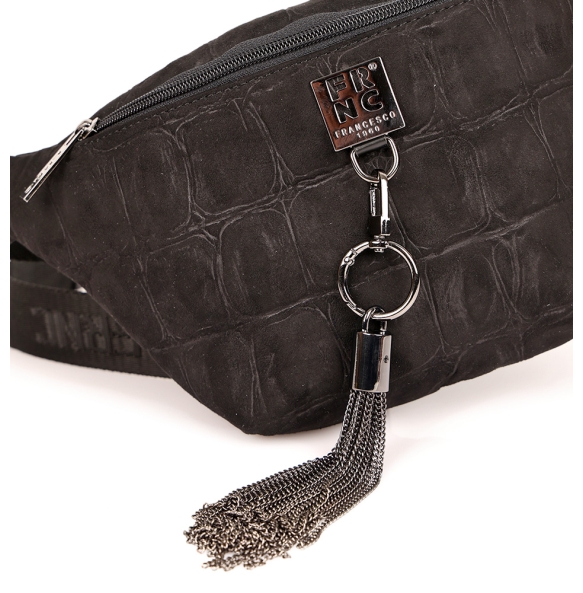 Τσαντάκι μέσης - μπανάνα FRNC 6130 Μαύρο