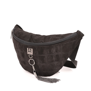 Τσαντάκι μέσης - μπανάνα FRNC 6131 Μαύρο