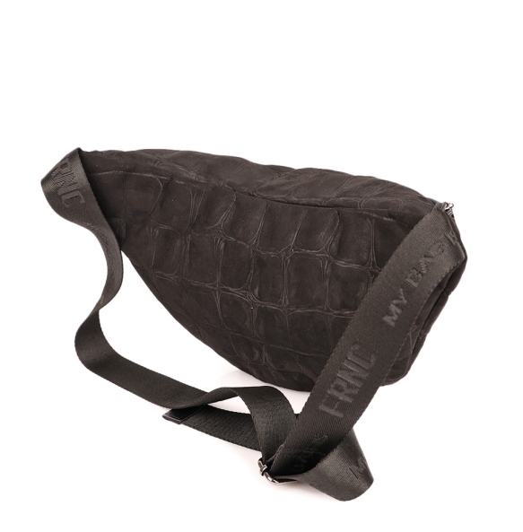 Τσαντάκι μέσης - μπανάνα FRNC 6131 Μαύρο