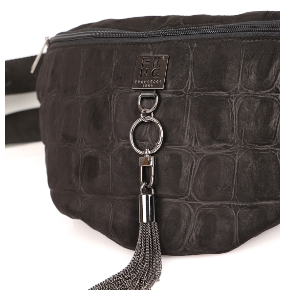 Τσαντάκι μέσης - μπανάνα FRNC 6131 Μαύρο