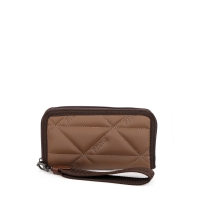 Πορτοφόλι FRNC Zip Around W4159 Καφέ