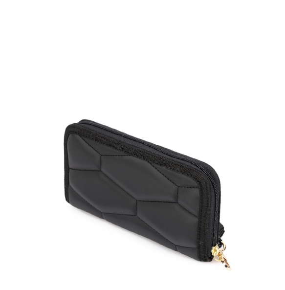 Πορτοφόλι FRNC Zip Around W4936 Μαύρο