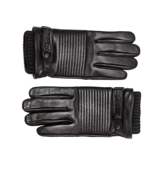 Δερμάτινα γάντια Devergo 8021 Μαύρο