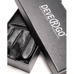 Δερμάτινα γάντια Devergo 8021 Μαύρο