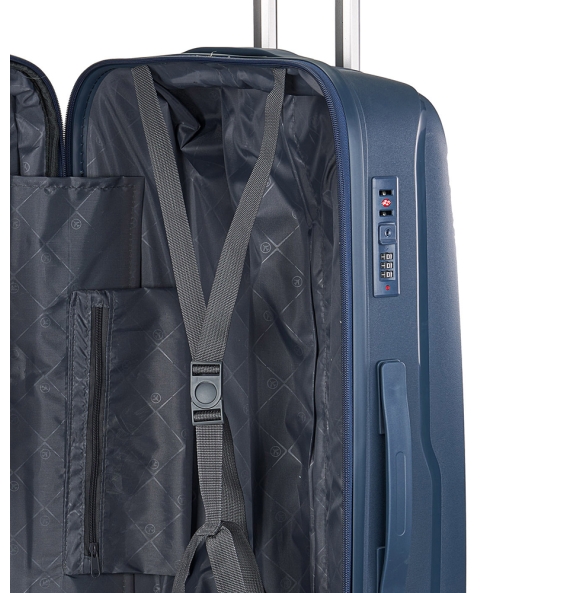 Βαλίτσα σκληρή Μεγάλη XPLORER 178/28 Μπλε