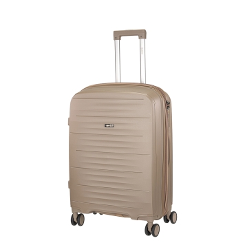 Βαλίτσα σκληρή Μεσαία XPLORER 178/24 Μπεζ
