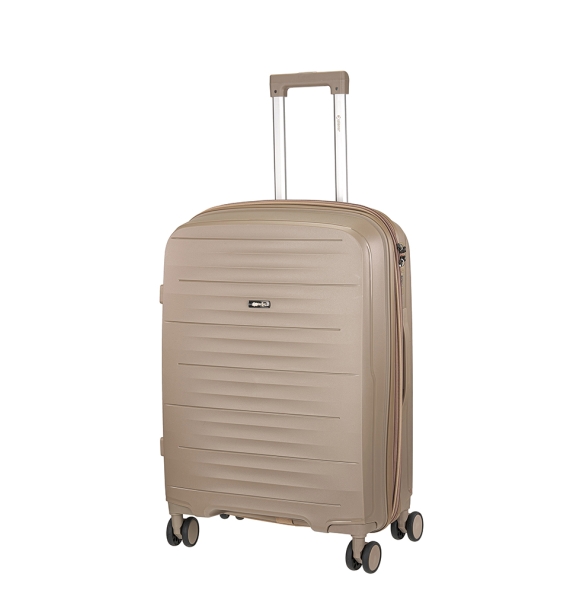 Βαλίτσα σκληρή Μεσαία XPLORER 178/24 Μπεζ