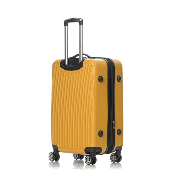 Βαλίτσα σκληρή Μεσαία RCM 2062/24 Κίτρινο