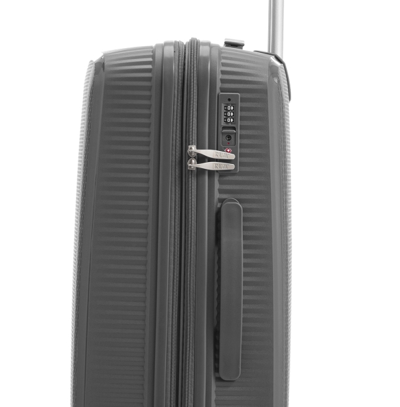 Σετ 3 βαλίτσες RCM 425 Σκούρο Γκρι