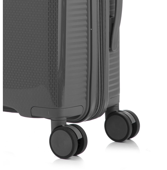 Βαλίτσα σκληρή Μεσαία RCM 425/24 Σκούρο Γκρι