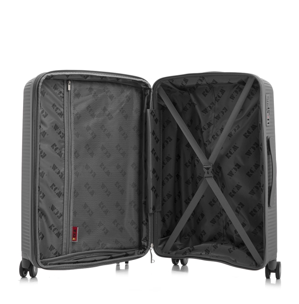 Σετ 3 βαλίτσες RCM 425 Σκούρο Γκρι