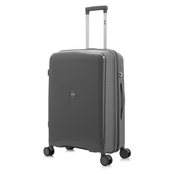 Βαλίτσα σκληρή Μεσαία RCM 425/24 Σκούρο Γκρι