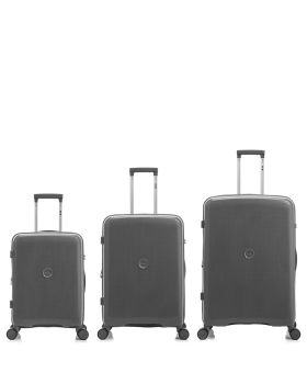 Σετ 3 βαλίτσες RCM 425 Σκούρο Γκρι