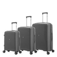 Σετ 3 βαλίτσες RCM 425 Σκούρο Γκρι